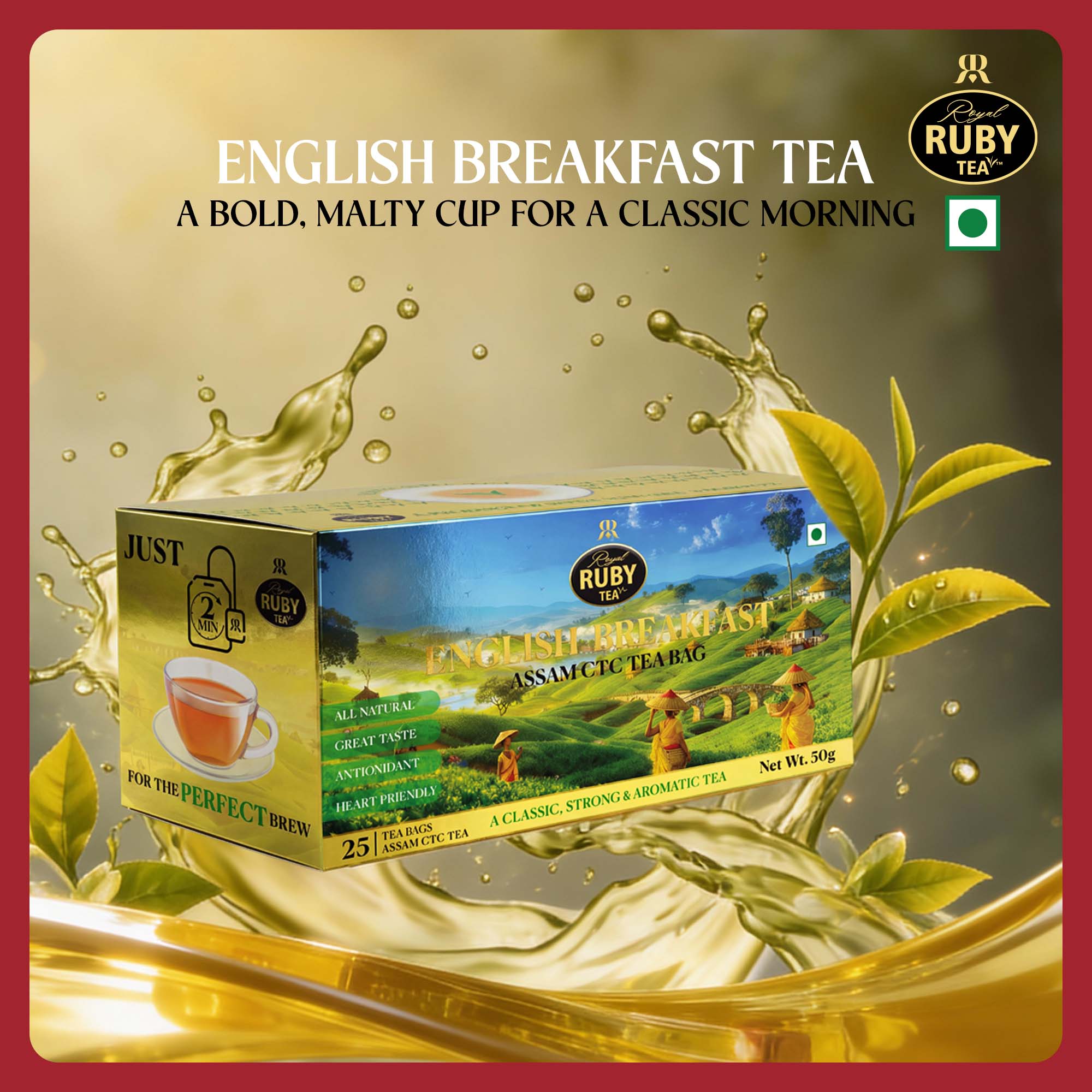 Royal Ruby English Breakfast Tea Bags